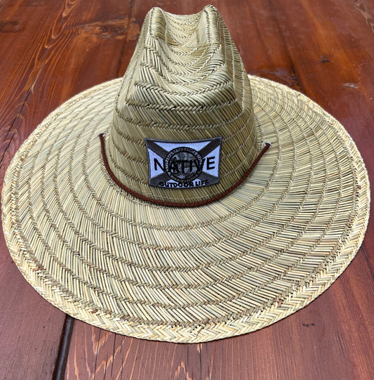 Native Outdoor Life Blue Skies Straw Hat