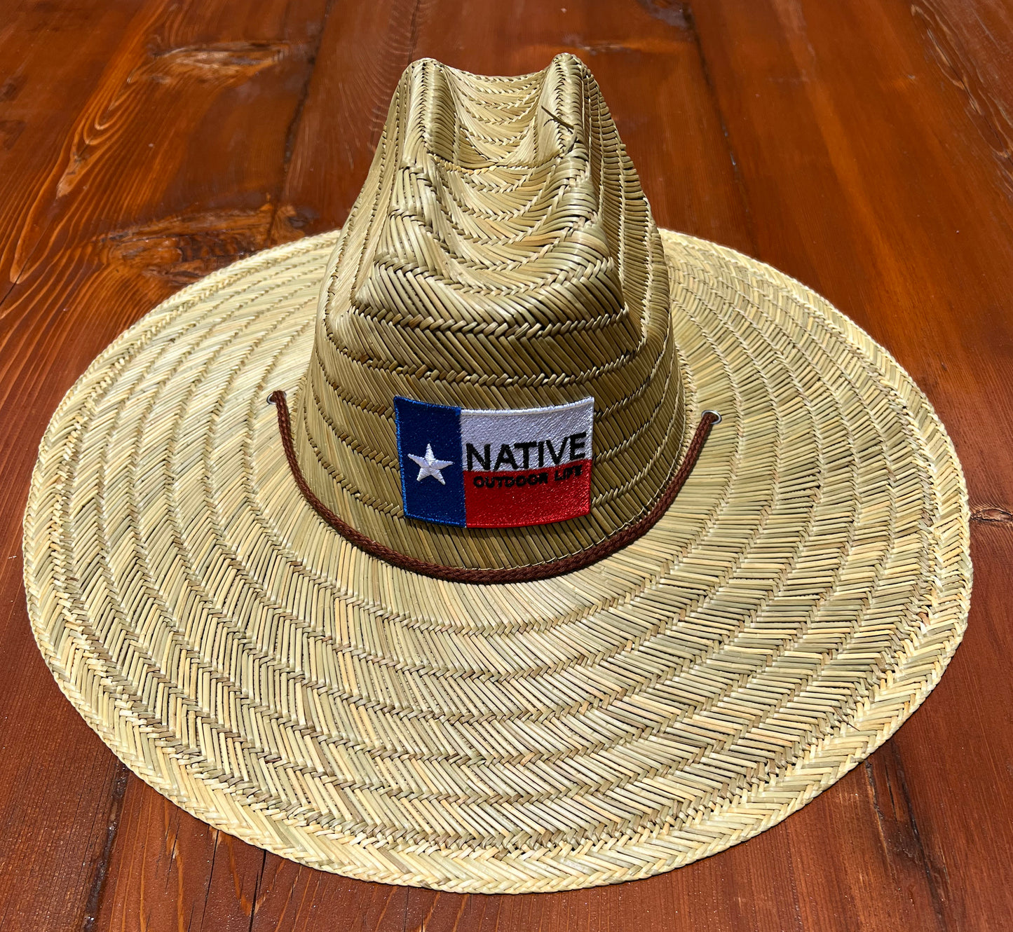 Native Outdoor Life Blue Skies Straw Hat